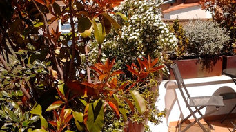 INTIMIDAD Y COLORIDO EN UNA TERRAZA DE MADRID