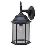 Acclaim Lighting - Acclaim Lighting 5181BK Craftsman 2, 1-Light Wall Lantern Wide - The Craftsman 2 collection 1-light wall-mounted laCraftsman 2 One Ligh Matte BlackFinish *UL Approved: YES Energy Star Qualified: n/a ADA Certified: n/a  *Number of Lights: 1-*Wattage:100w Medium bulb(s) *Bulb Included:No *Bulb Type:Medium *Finish Type:Matte Black