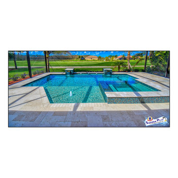 (Szafranski) Fort Myers, FL Superior Pools Custom Swimming Pool And Spa.