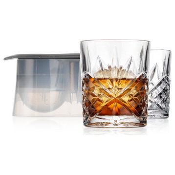 Dublin Double Old Fashion Set of 2 and Chiller