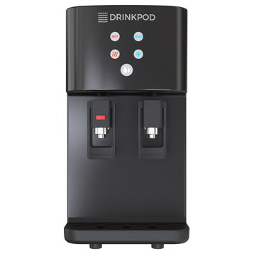 Drinkpod 2000 Series Bottleless Hot and Cold Touchless Water Dispenser, Black