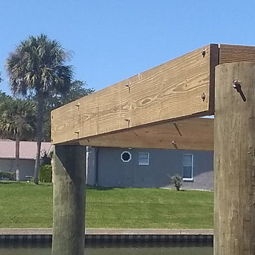 New Boat Dock Construction in Palm Coast