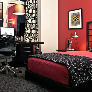 Red Boy Bedroom - Photos & Ideas | Houzz