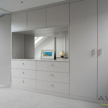 Angled Loft wardrobe