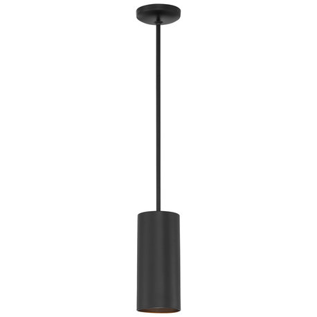 Access Lighting Pilson LED 11" Rod Pendant Ceiling Light, Matte Black
