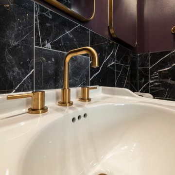 Art Deco Inspired Modern Bathroom Alexandria, VA