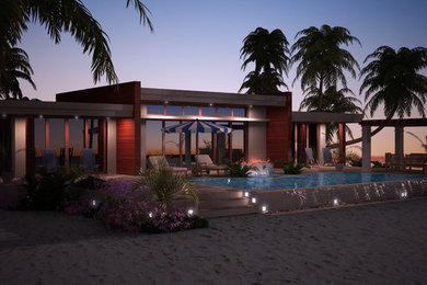 Luxury beach cottages