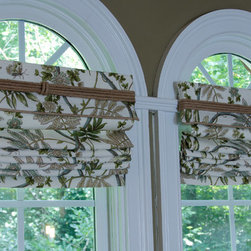 Kitchen Roman Shades - Roman Shades