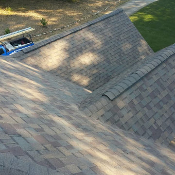 Newnan Atlas Chalet Reroof Teak Duration Shingles