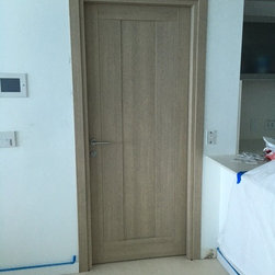 Modern Interior Door Finished in Light Oak - Interior Doors