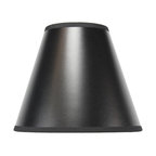 Black Parchment Empire Premium Lampshade 5"x10"x8.5"