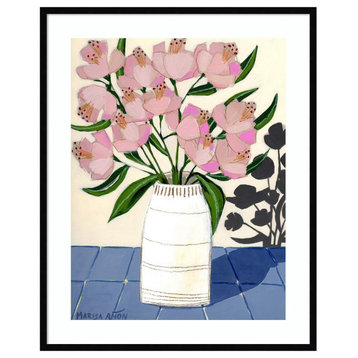 Spring Florals 5 by Marisa Anon Framed Wall Art 33 x 41