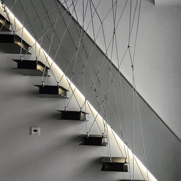 Escaleras voladas