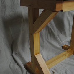Fir Office Desk - Products