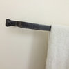 Towel Rod, Hand Forged Wrought Iron Towel Bar