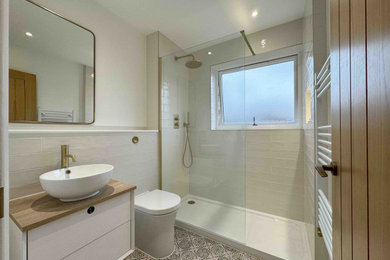 Contemporary Shower Renovation in Dulwich.