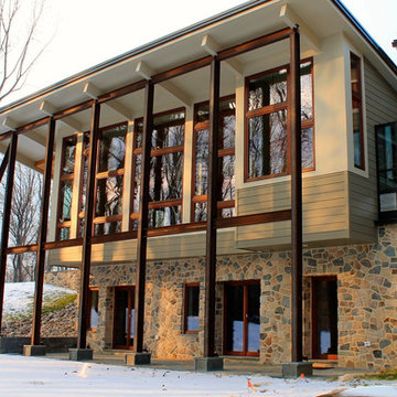 Judy & Craig's (nearly Net-Zero) home