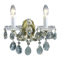 Inviting Home Inc. - Maria Theresa Crystal Sconce, Select Crystal - Wall Sconces