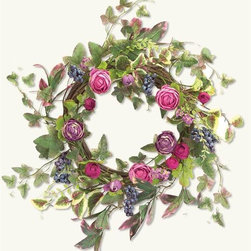 Vineyard Flora Wreath - Wreaths And Garlands