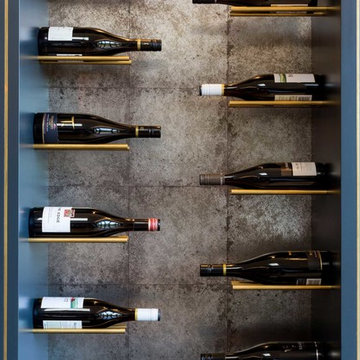 Bespoke wine storage designed by Mia Marquez