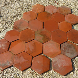 Bathroom stone floor tiles (Mediterranean Style) - Tile