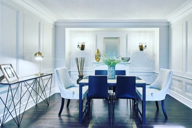Dining room - modern dining room idea in Other