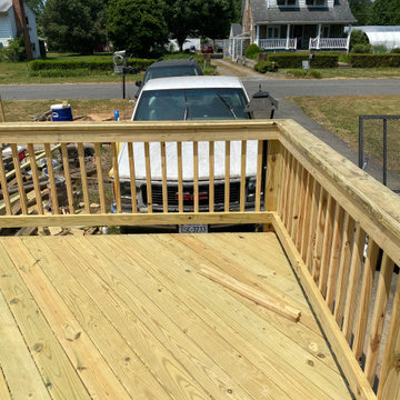 New Deck and electrical outlets