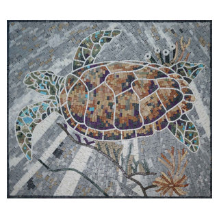 Mosaic Sea Turtle