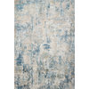 Sienne Rug, Gray and Blue, 5'3"x7'8"