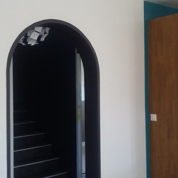 cage d'escalier après