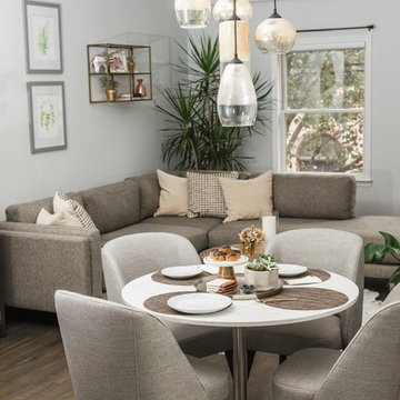 Rachel Mansfield's Open Concept Living Space