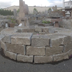 Reclaimed Granite Fire Pits - Fire Pits
