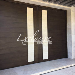 Custom Contemporary Project - Front Doors