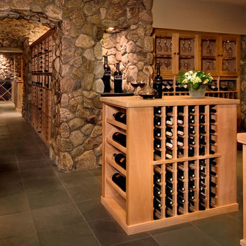 Custom Wine Cellar and Bar - Peterborough, NH