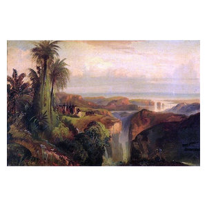 The Three Tetons by Thomas Moran Paper Print Repro