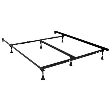 Premium Lev-R-Lock® Bed Frame Twin/Full/Queen/Cal King/E. King With 6 Glides