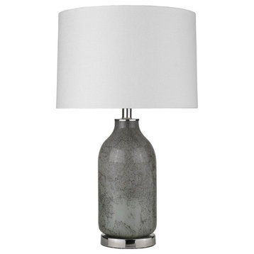 Acclaim Lighting TT80163 Trend Home 25" Tall Vase Table Lamp - Polished Nickel