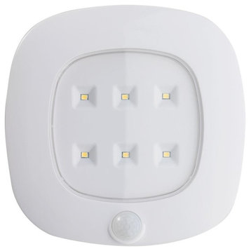 Fulcrum 30028-308  Wireless Motion Sensor LED Ceiling Light, White