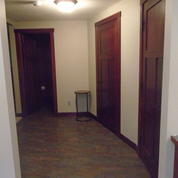 Fargo, North Dakota Basement Teen Area Turned Into An Entertaining Area