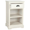 Safavieh Griffin 1-Drawer Side Table, White
