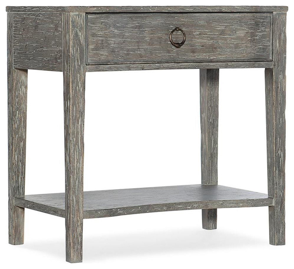 Beaumont One Drawer Nightstand Farmhouse Nightstands And Bedside
