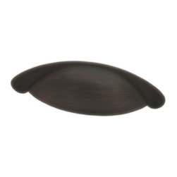 Cosmas - Cabinet Cup Pull, 3" Hole Centers - Cabinet And Drawer Handle Pulls