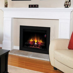 ClassicFlame - ClassicFlame 26-Inch SpectraFire Fireplace Insert & Flush Mount Conversion Kit - - Indoor Fireplaces