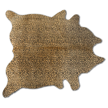 TOGO COWHIDE RUG Aprox  5' x 7' CHEETAH