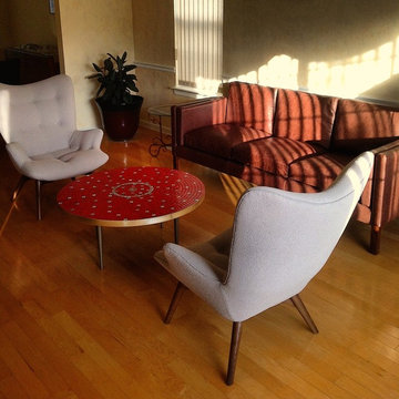 Rooms with our Grant Featherston Reproductions
