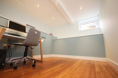 Contemporary basement in Other.