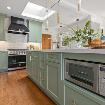 Hosseini-Young Kitchen Remodel - 120 Year Old Historical Home