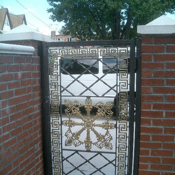 Driveway Gates and Awning