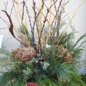 branches in containers