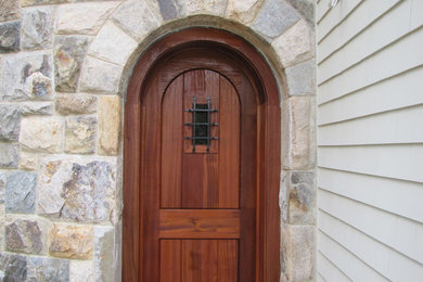 Arts and crafts entryway photo in New York